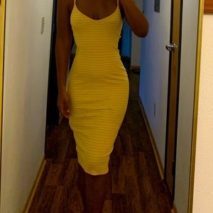 Forever 21 stripped bodycon like dress